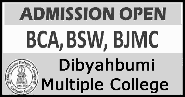 BCA, BSW, BJMC Admission Open at Dibyahbumi Multiple College
