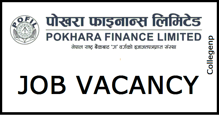 Pokhara Finance Limited Vacancy