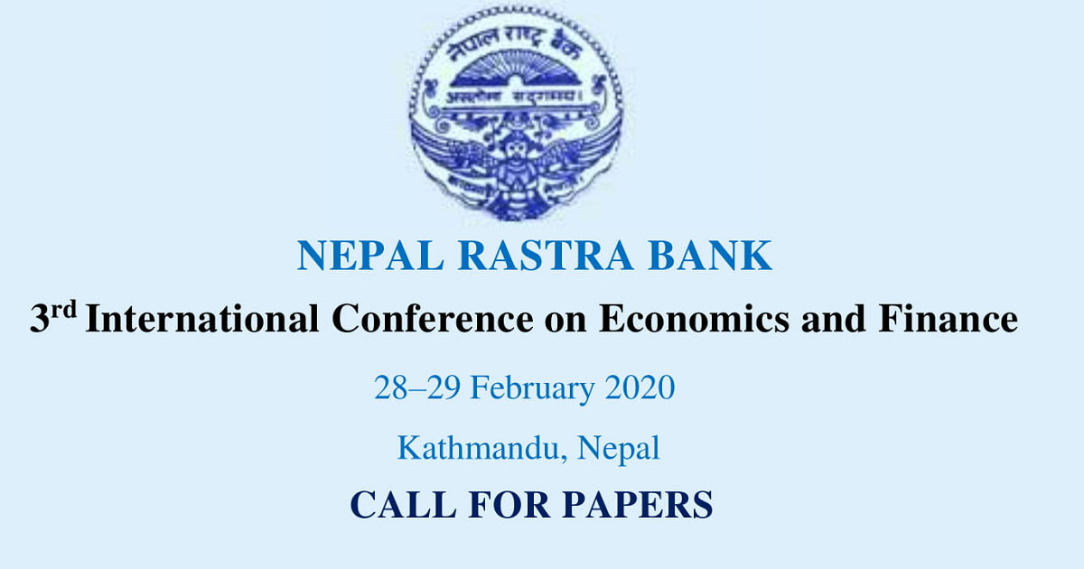 Nepal Rastra Bank Announces 3rd International Conference on Economics and Finance