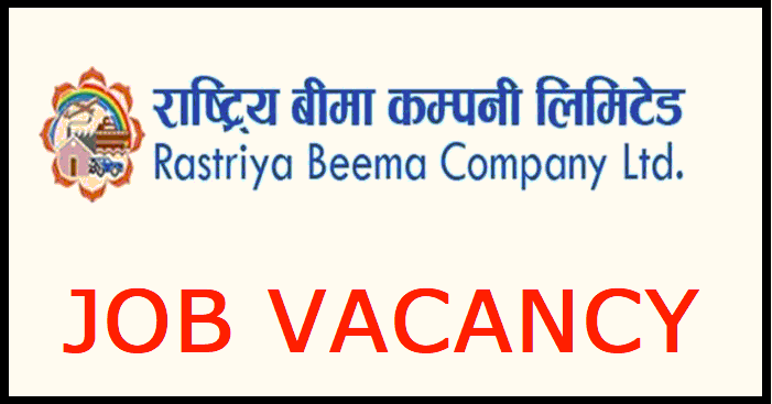 Rastriya Beema Company Limited Job Vacancy