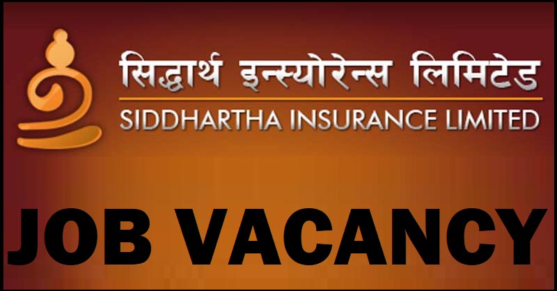 Siddhartha Insurance Vacancy