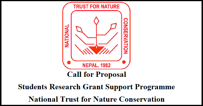 National Trust for Nature Conservation Call for Proposal