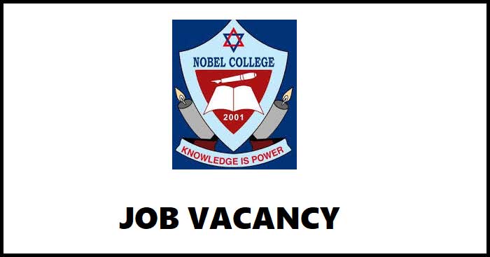 Nobel College Vacancy