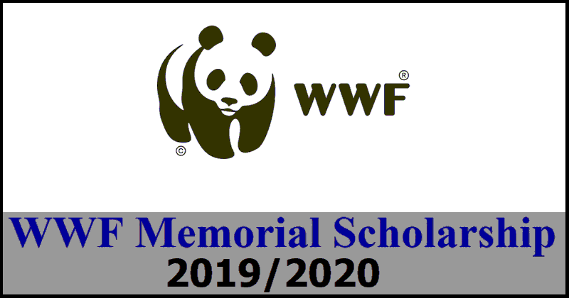 WWF Memorial Scholarships 2019-20