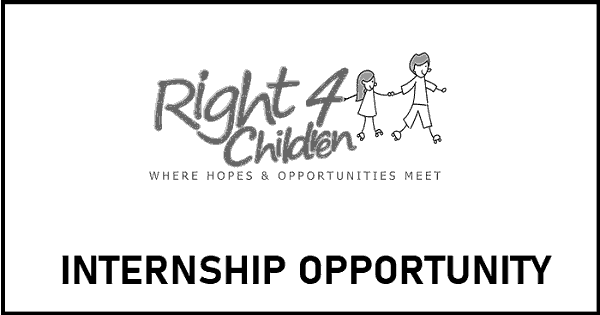 Internship Opportunity at Right4chldren