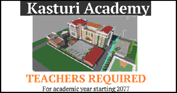 Kasturi Academy Vacancy
