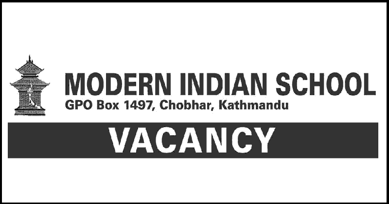 Modern Indian School Vacancy