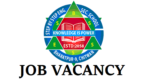 Step By Step English Secondary School Bharatpur Vacancy