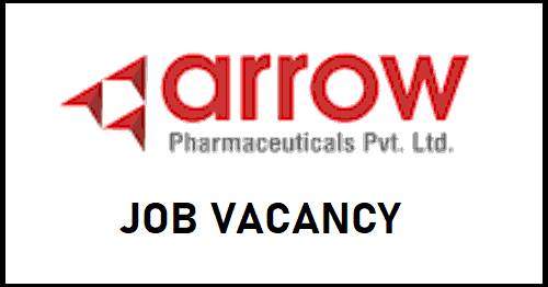 Arrow Pharmaceuticals Vacancy