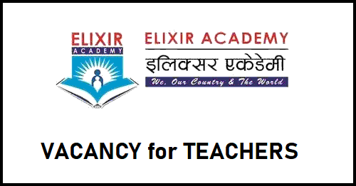 Elixir Academy Vacancy for Teachers