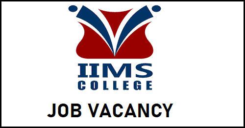 IIMS College Vacancy