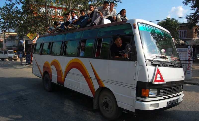 Long Distance Public Transport in Nepal