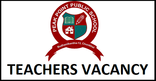 Peak Point Public School Vacancy