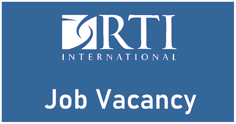 RTI International Vacancy