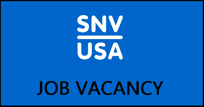 SNV USA Job Vacancy