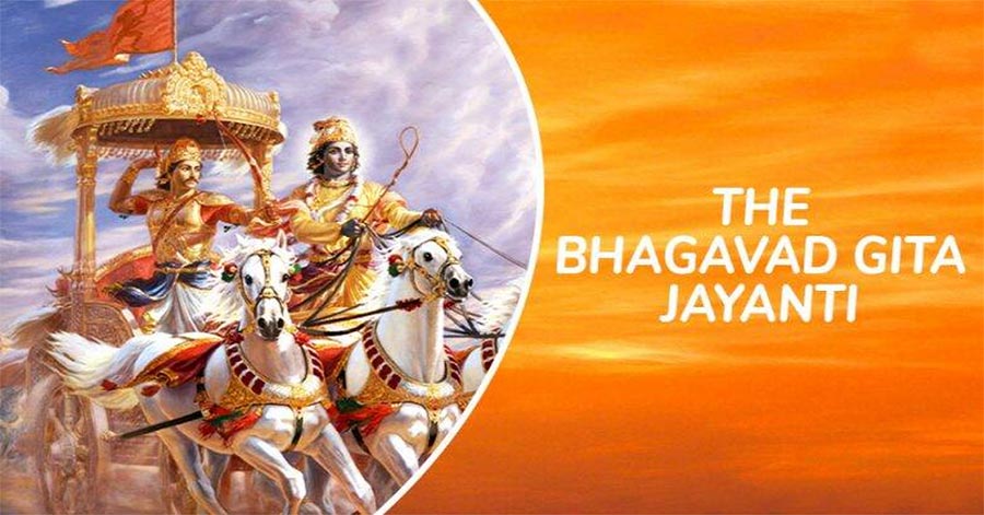 Today Celebrating Gita Jayanti Festival