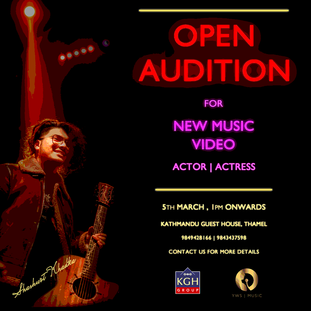 Open Audition for New Music Video