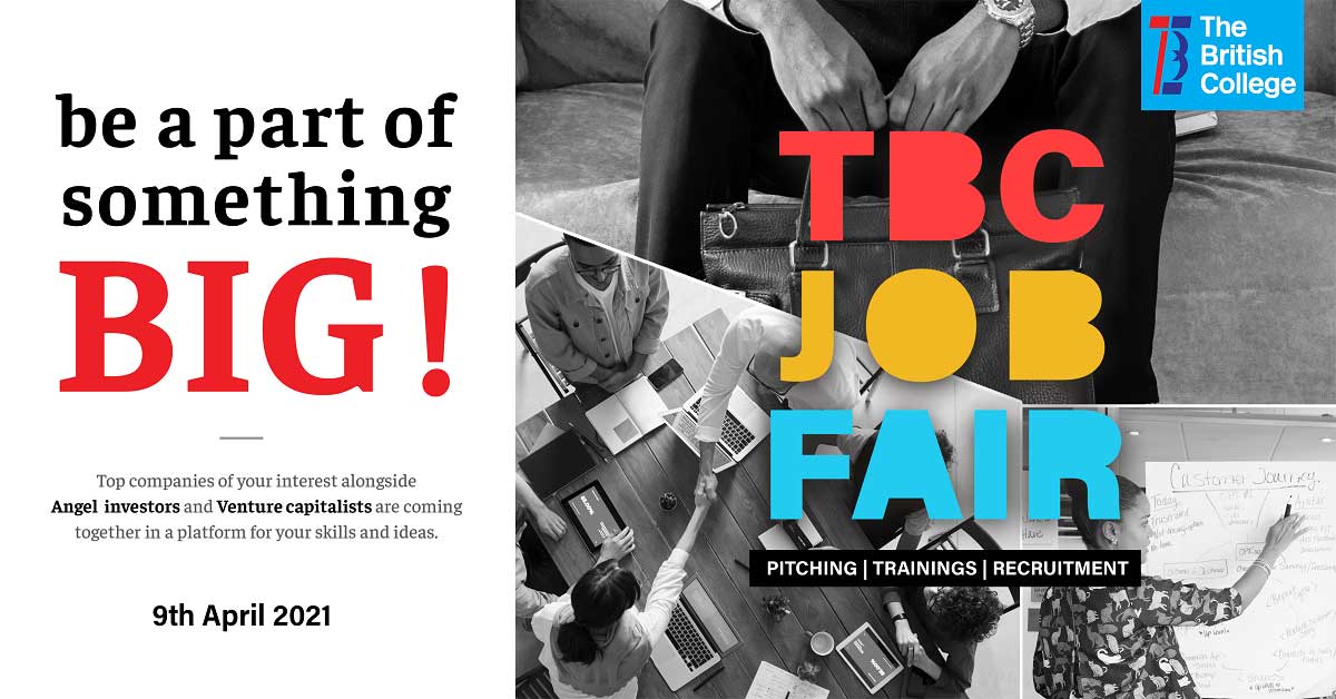 The British College Announces TBC Job Fair 2021