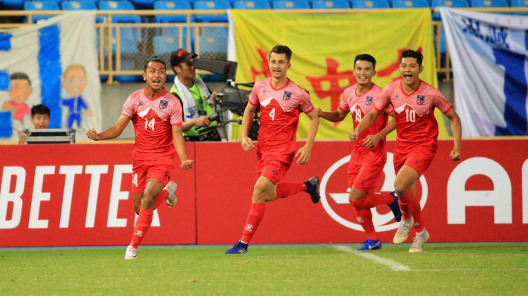 Nepal Defeat Chinese Taipei FIFA World Cup 2022 Qualifier Match