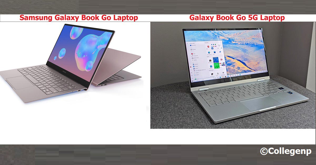 Samsung Galaxy Book Go and Galaxy Book Go 5G Laptop