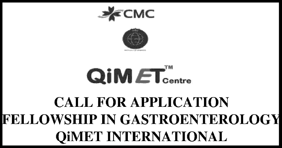 Call for Application Fellowship In Gastroenterology QiMET International