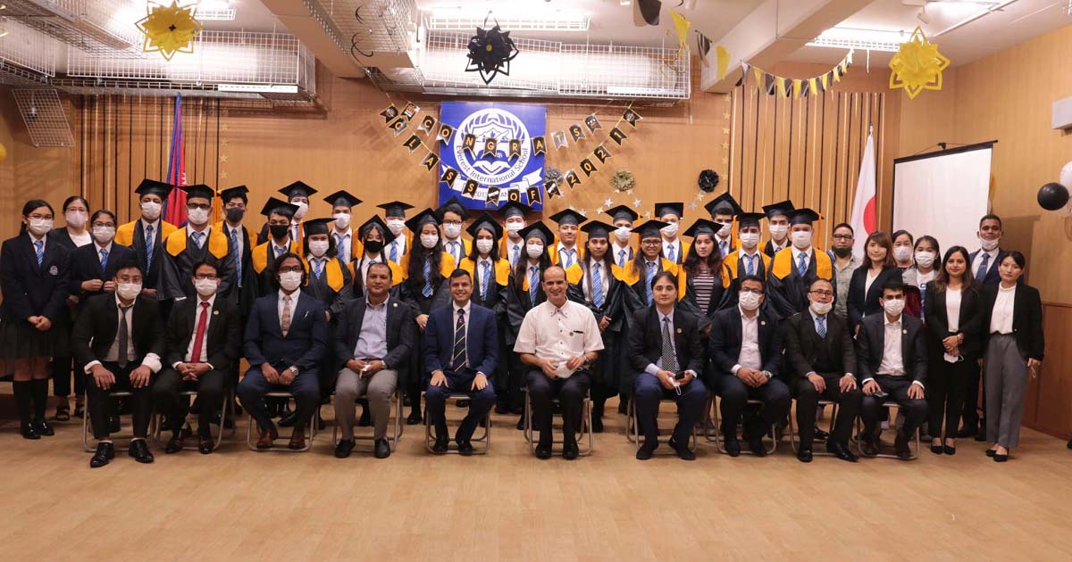 Everest International School, Japan Celebrated SEE 2077 (first batch) Graduation Ceremony