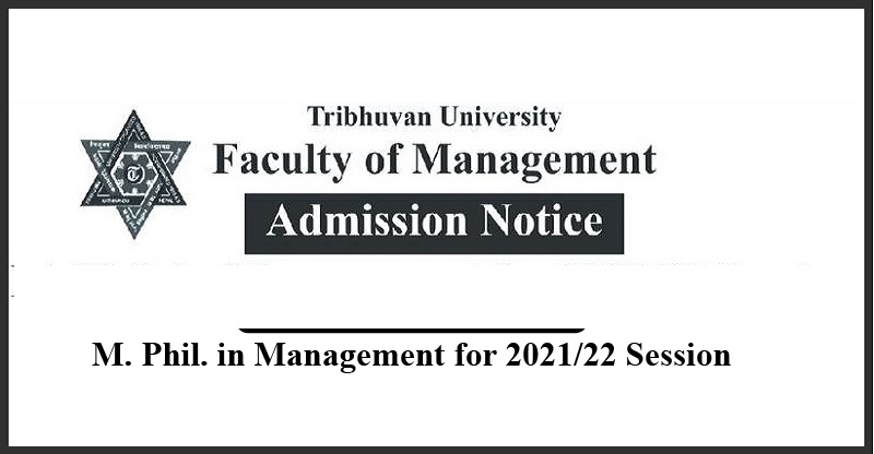 TU Faculty of Management Admission Open for M.Phil in Management