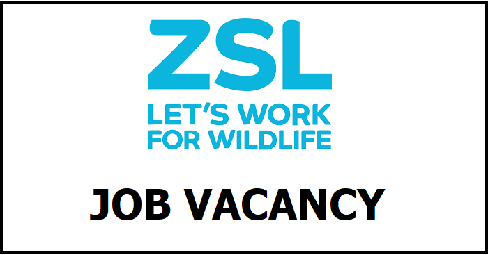 Zoological Society of London (ZSL) Vacancy