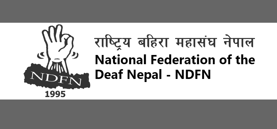 National Federation of the Deaf Nepal (NFDN) Notice