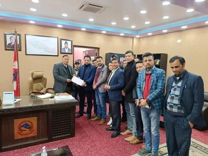 CPN-M Central Educational Counseling Branch Committee Submits Attention Letter to EducationMinister
