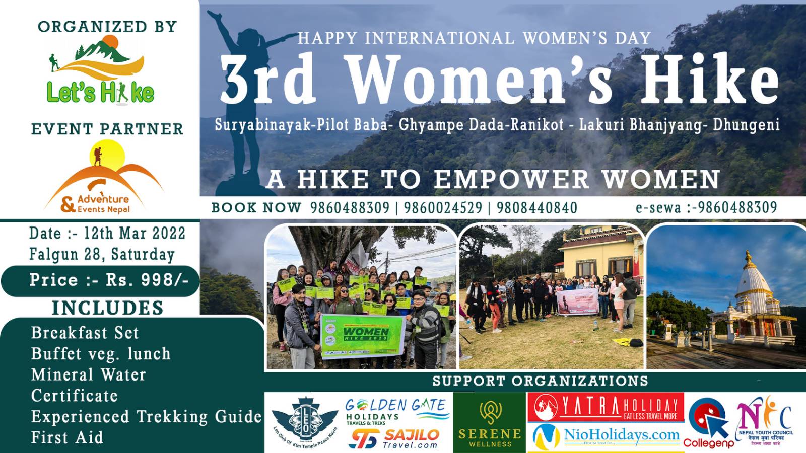 3nd Women Hiking Program 2022