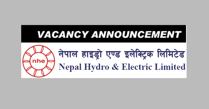 Nepal Hydro and Electric Limited Vacancy