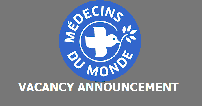 Medecins du Monde (MdM) Vacancy