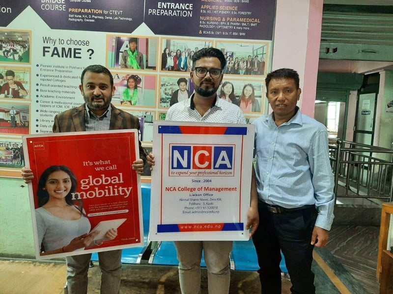 NCA College of Management Opened Liaison Office for ACCA in Pokhara