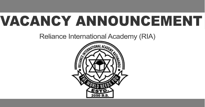 Reliance International Academy Vacancy