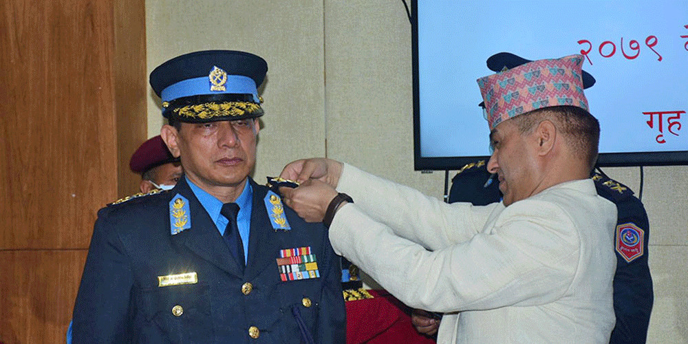 Dhiraj Pratap Singh Appointed as the 29th IGP of Nepal Police