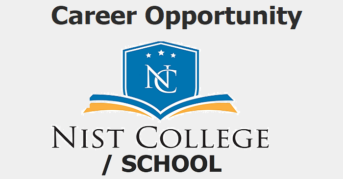 NIST College  School Vacancy