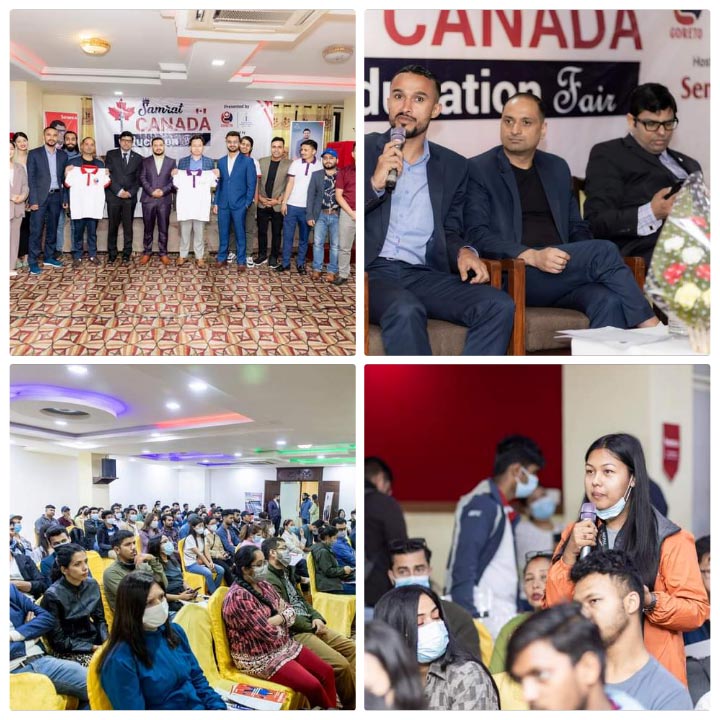 Samrat Study in CANADA Education Fair Concluded in Kathmandu