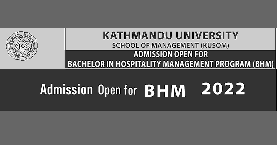 Admission Open for BHM at Kathmandu University School of Management
