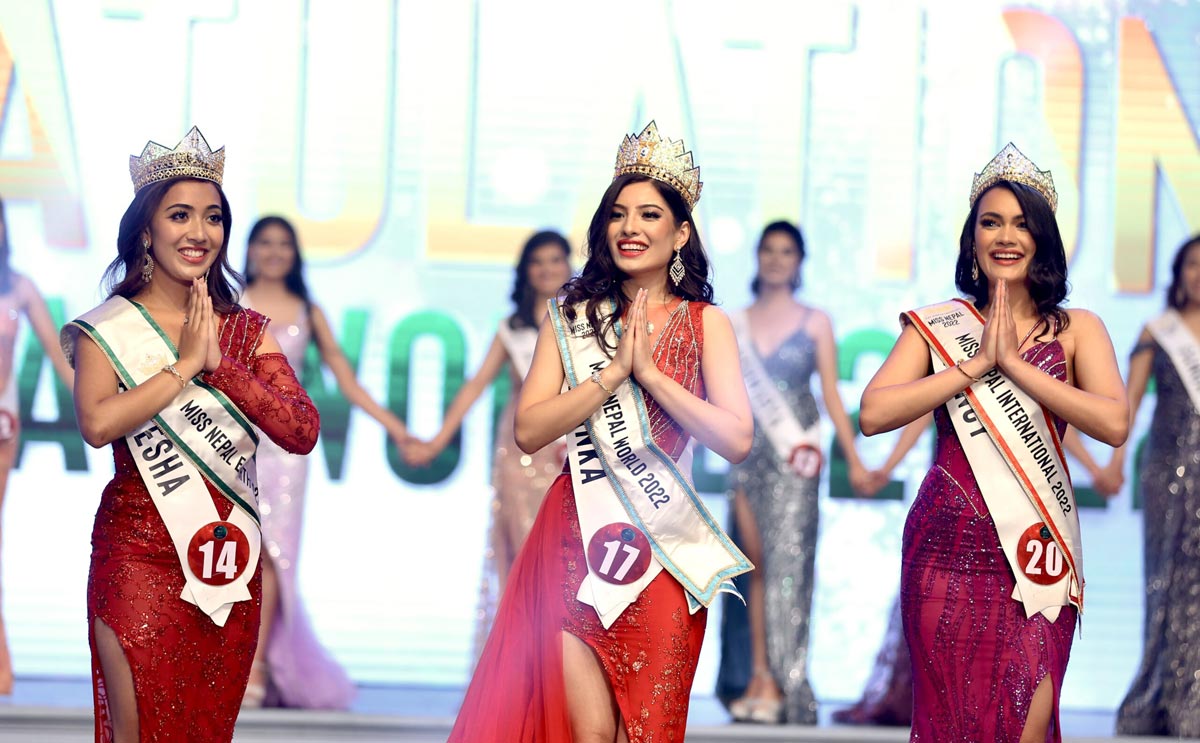 Priyanka Rani Joshi crowned Miss Nepal 2022