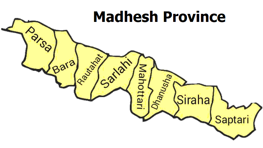 Madhesh Pradesh Map