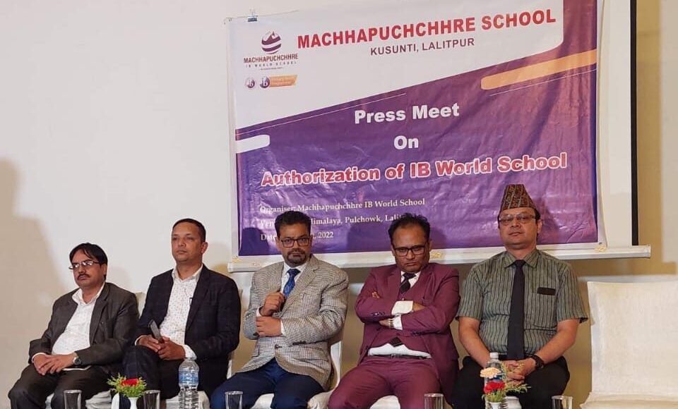 Machhapuchhre School Recognized as IB World School