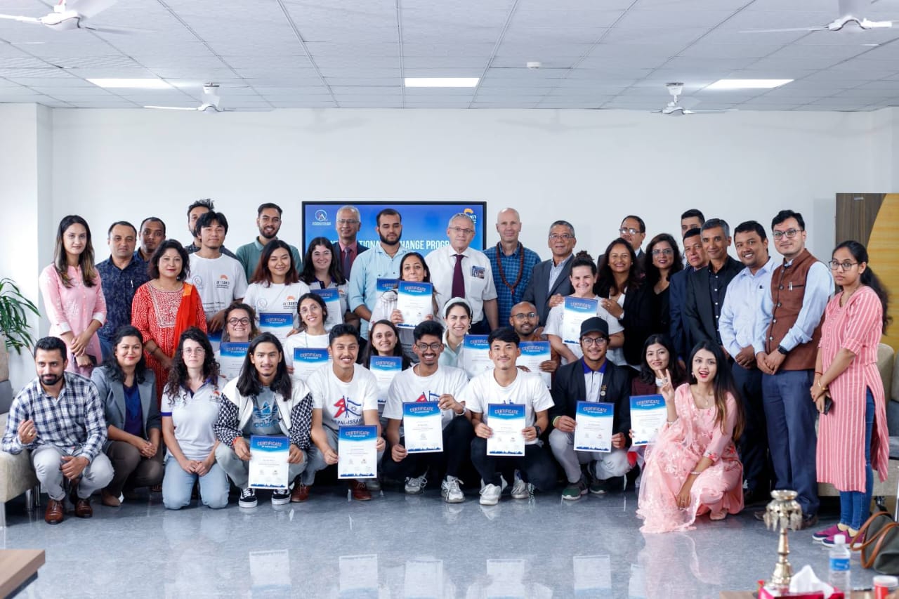 Advanced College of Engineering and Management Concludes International Learning Exchange Program