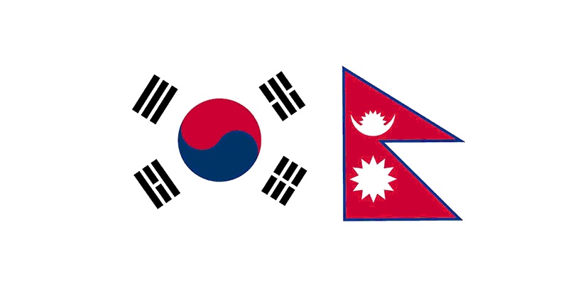 Nepal and Korea