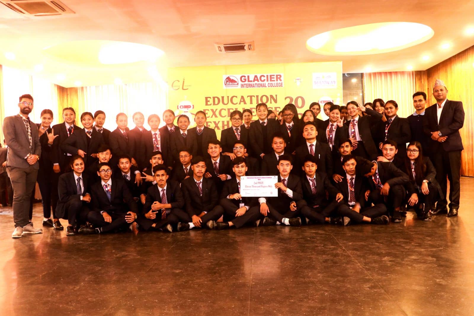 Glacier International College Organized Science Exhibition in Kathmandu