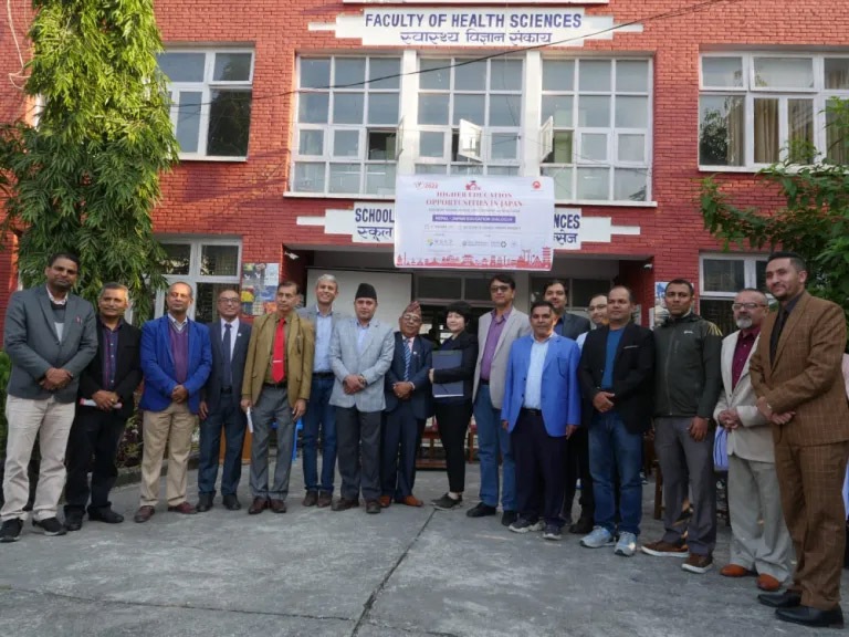 Pokhara University Organized Educational Dialogue for Higher Education Opportunities in Japan
