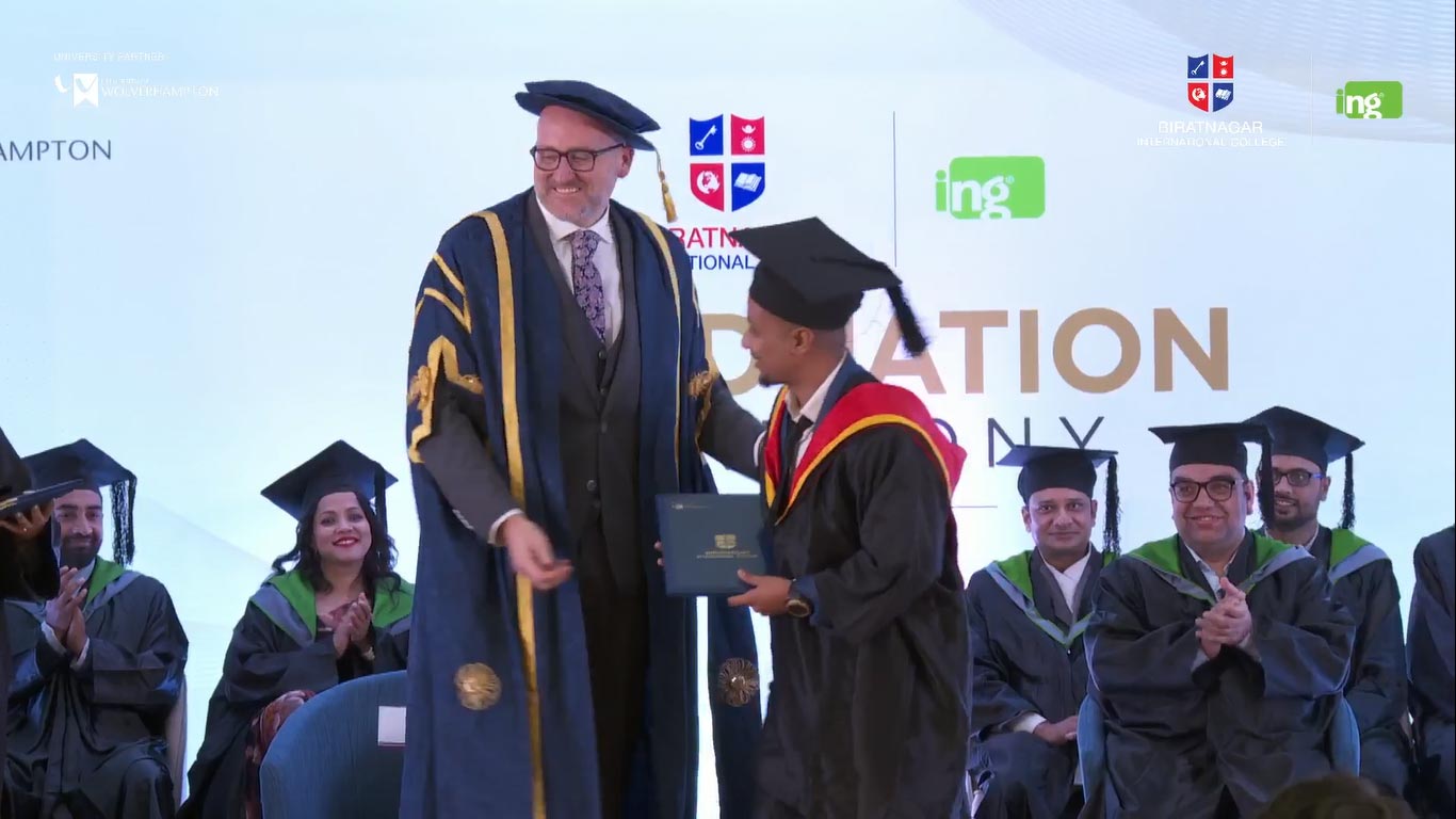 Biratnagar International College Concludes the Graduation Ceremony 2022