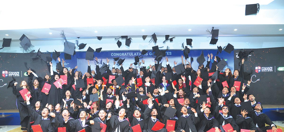 Itahari International College Concludes the Graduation Ceremony 2022