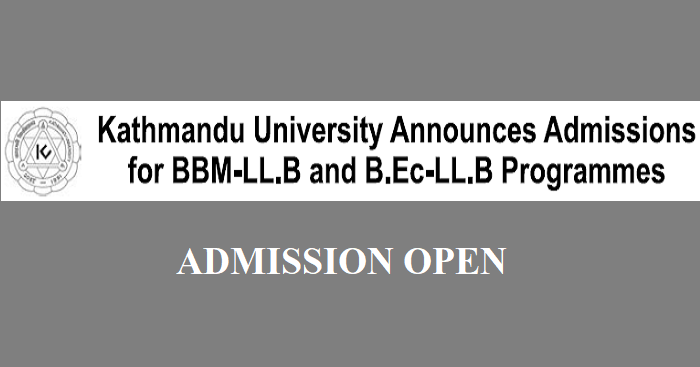 BBM LLB BEc LLB Admission Open at Kathmandu University School Of Law