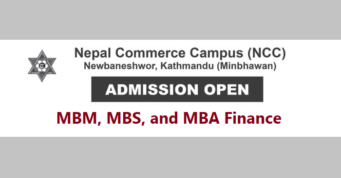 MBM, MBS, and MBA Finance Admission Open at Nepal Commerce Campus